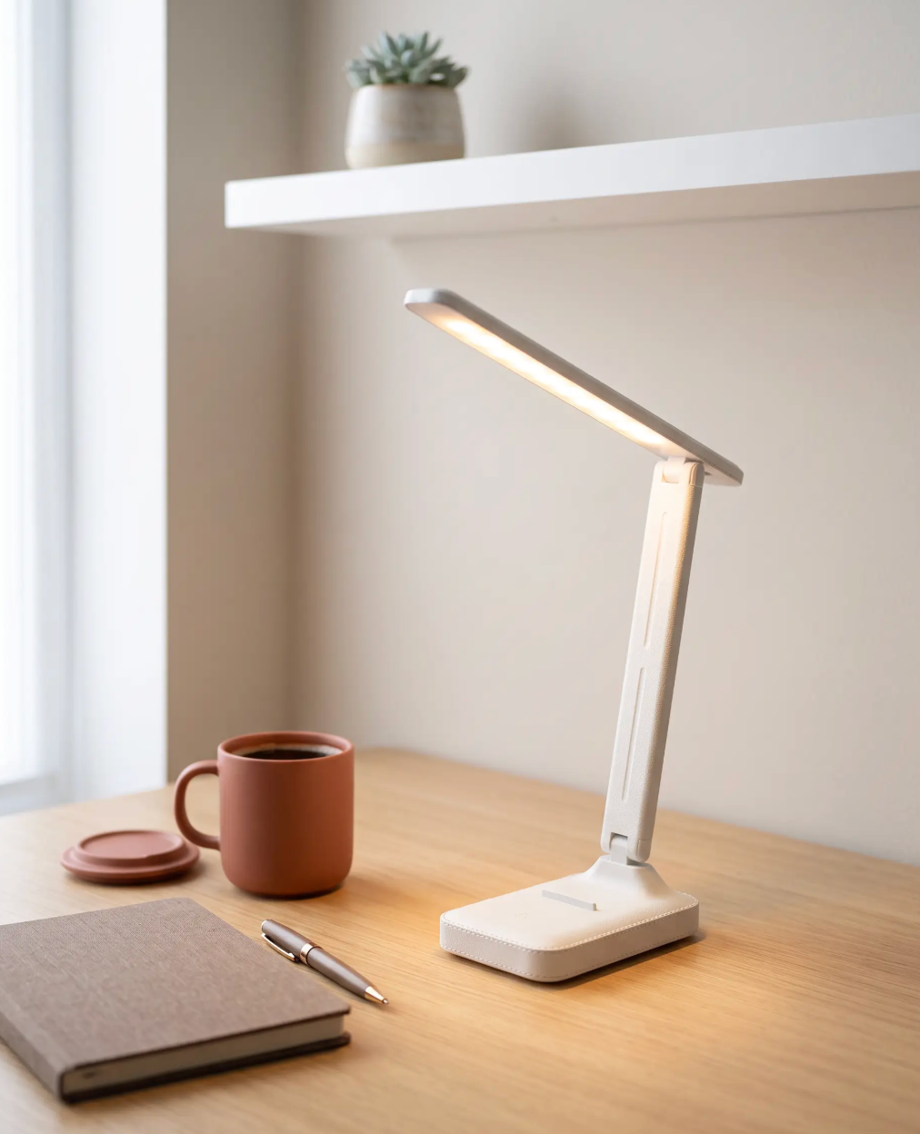 Lámpara LED Farondo — Plegable, Regulable y con Carga USB