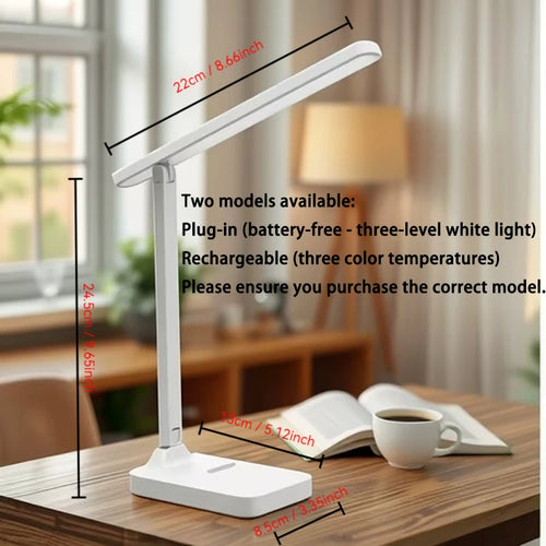 Lámpara LED Farondo — Plegable, Regulable y con Carga USB